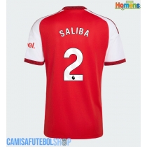 Camisa de time de futebol Arsenal William Saliba #2 Replicas 1º Equipamento 2026-27 Manga Curta
